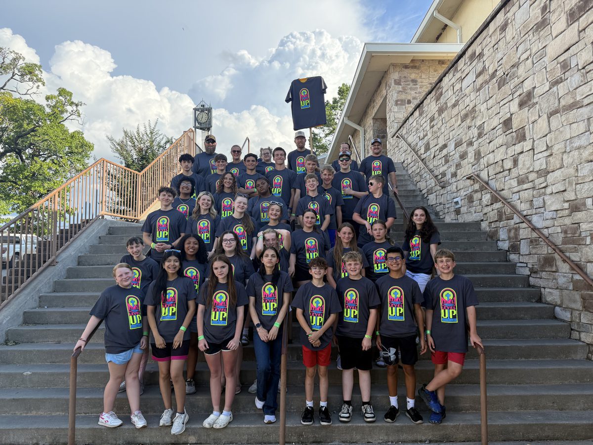 Students gathering at student ministry